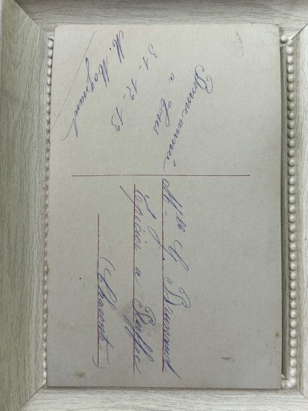 画像3: Postcard　アンティークポストカード　ヤドリギと女性　宿り木　フランス (3)