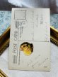 画像3: Postcard　アンティークポストカード　イースター 　ベルをならす卵売りのウサギさん　うさぎ　眼鏡　アメリカ1913年 (3)