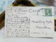 画像3: Postcard　アンティークポストカード　イースター 　ウサギとヒヨコと男の子　うさぎ　アメリカ (3)