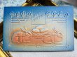 画像2: Postcard　アンティークポストカード　イースター 　卵を運ぶウサギさん　うさぎ　エンボス (2)