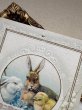 画像2: ▼SALE500▼　Postcard　アンティークポストカード　イースター　うさぎとヒヨコ (2)