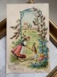 画像2: Postcard 　アンティークポストカード   イースター　ウサギさんの親子　兎　うさぎ　1907年 (2)