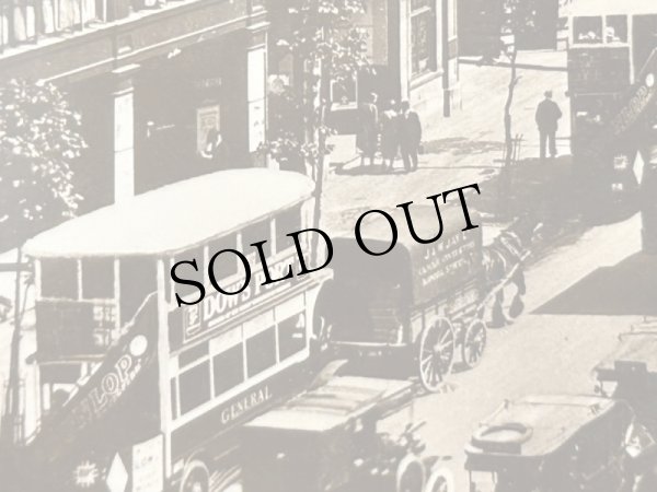 画像2: Postcard  アンティークポストカード　ロンドン　KINGSWAY イギリス　バス　写真　1930年代頃 (2)