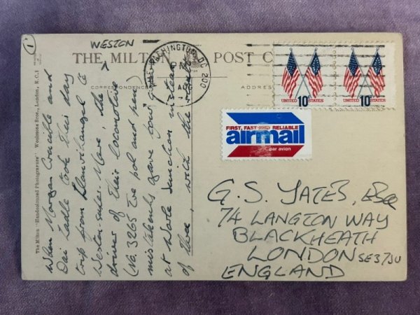 画像2: Postcard  アンティークポストカード　Sham Castle　シャム城　バース　イギリス (2)