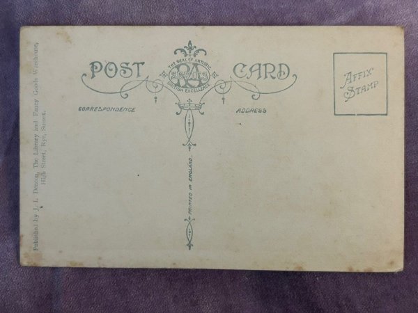 画像2: Postcard  アンティークポストカード　The Ypres Castle Rye　ライ　イギリス　（未使用） (2)