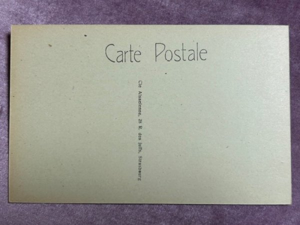 画像3: Postcard  アンティークポストカード　ニース　 Place Massena  フランス　（未使用） (3)