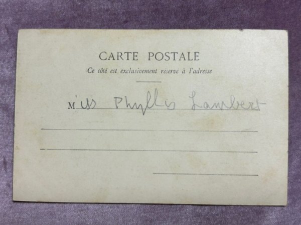 画像2: Postcard  アンティークポストカード　La Rue de la Paix　パリ　フランス　 (2)