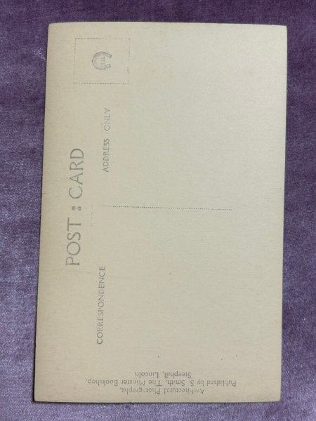 画像2: Postcard  アンティークポストカード　リンカーン大聖堂のガーゴイル　イギリス　写真　（未使用） (2)