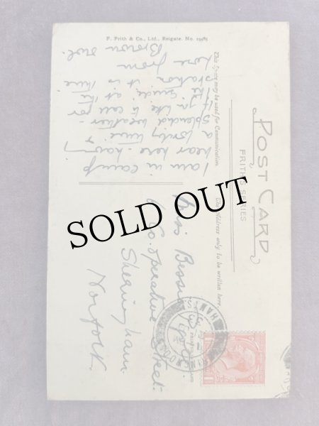 画像2: Postcard  アンティークポストカード　Wimborne Minster Clock　ウィンボーンミンスターの時計　イギリス (2)