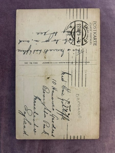 画像2: Postcard  アンティークポストカード　Mozart's Geburtshaus　モーツァルトの生家　オーストリア　 (2)