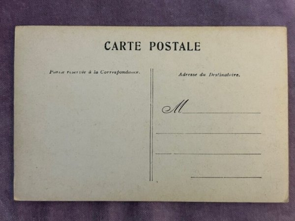 画像2: Postcard  アンティークポストカード　パリ　La Conciergerie コンシェルジュリー　橋　 フランス　（未使用） (2)