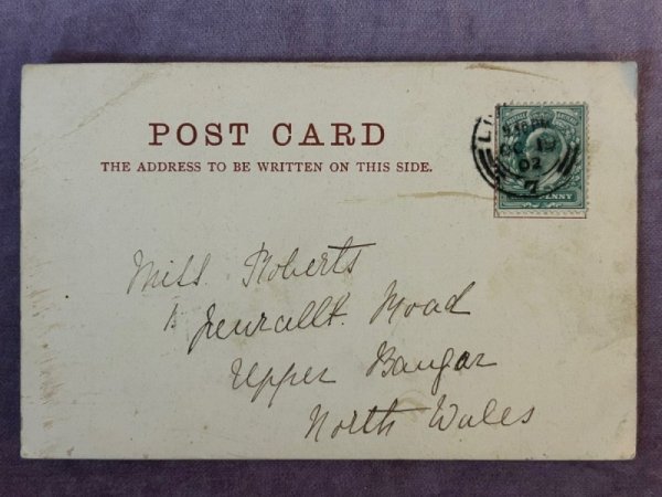 画像2: Postcard  アンティークポストカード　パース　ビクトリア橋　スコットランド　イギリス1902年 (2)