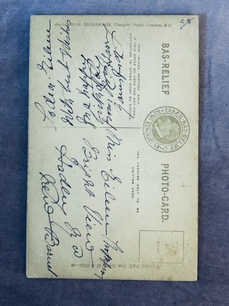 画像3: Postcard　アンティークポストカード　女の子　立体写真 (3)