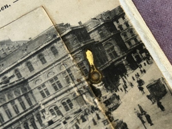 画像2: Postcard  アンティークポストカード　ウィーン　オーストリア　観光名所写真カード内臓　仕掛けあり (2)