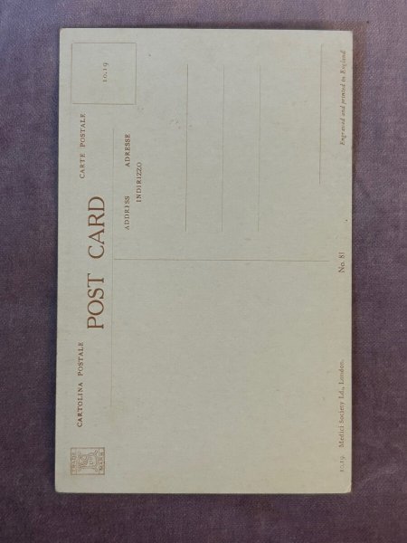 画像2: Postcard   アンティークポストカード 聖ゲオルギウスとドラゴン (未使用) (2)