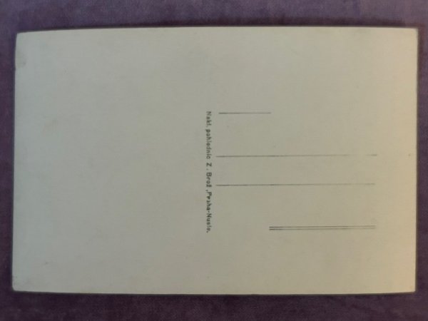 画像2: Postcard  アンティークポストカード　プラハ　チェコ　写真　（未使用） (2)