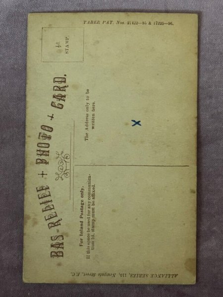 画像3: Postcard　アンティークポストカード　イギリス女優　ガブリエル・ライ　Gabrielle Ray 立体写真　（未使用） (3)