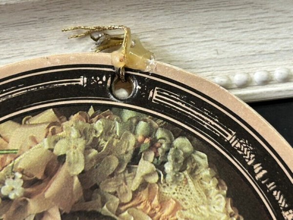 画像2: Vintage Cardboard Ornament Victorian Dolls　ビンテージ　ビクトリアンドール　クリスマスオーナメント飾り　人形　Bru Jeune et Cie 1880 (2)