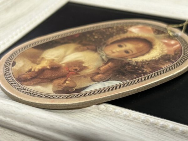 画像3: Vintage Cardboard Ornament Victorian Dolls　ビンテージ　ビクトリアンドール　クリスマスオーナメント飾り　人形　Jumeau Long face 1878 (3)