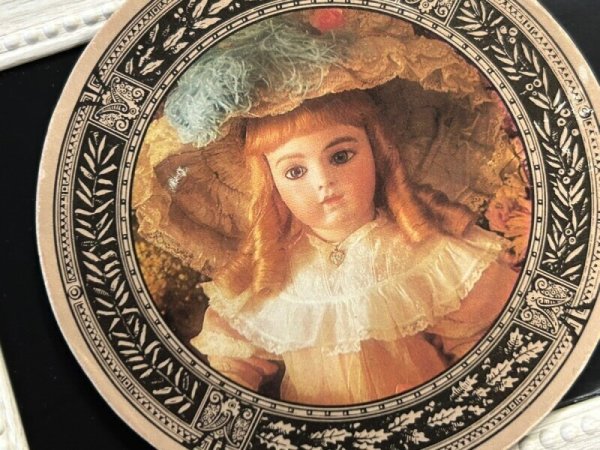 画像2: Vintage Cardboard Ornament Victorian Dolls　ビンテージ　ビクトリアンドール　クリスマスオーナメント飾り　人形　Bru Jeune et Cie 1878 (2)