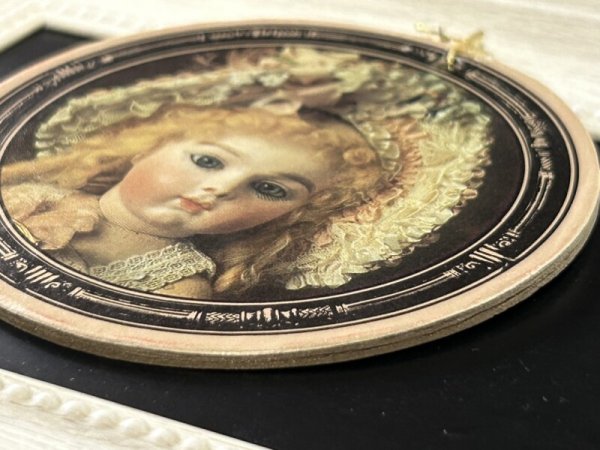 画像3: Vintage Cardboard Ornament Victorian Dolls　ビンテージ　ビクトリアンドール　クリスマスオーナメント飾り　人形　Bru Jeune et Cie 1880 (3)