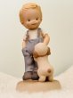 画像7: Vintage Figurine　アメリカ　エネスコ社　ビンテージ人形　陶器　I'LL NEVER LEAVE YOUR SIDE　もう離れないよ　男の子と子犬　1990年代限定品　 マーベル・ルーシー・アトウェル（Mabel Lucie Attwell） (7)