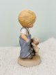 画像5: Vintage Figurine　アメリカ　エネスコ社　ビンテージ人形　陶器　I'LL NEVER LEAVE YOUR SIDE　もう離れないよ　男の子と子犬　1990年代限定品　 マーベル・ルーシー・アトウェル（Mabel Lucie Attwell） (5)