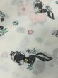 画像4: Vintage fabric  USA. アメリカ　ビンテージ生地　ファブリック　プレシャスモーメント　スカンク　子鹿 (4)