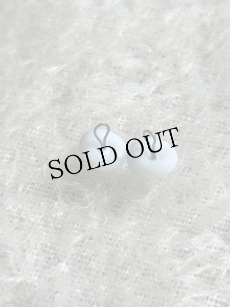 画像4: German Glass Eyes　ジャーマングラスアイ　グーグリーアイ　ポンチ　グリーン＆ホワイト　緑＆白　9mm（1組2個） (4)