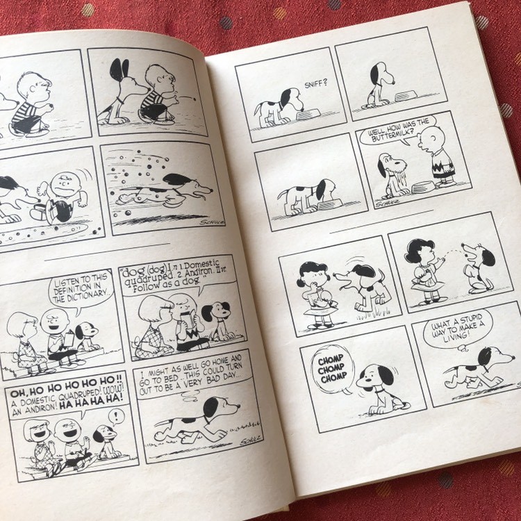 SNOOPY ビンテージ本 Snoopy スヌーピー 1958年 - Snowdrop Postcards