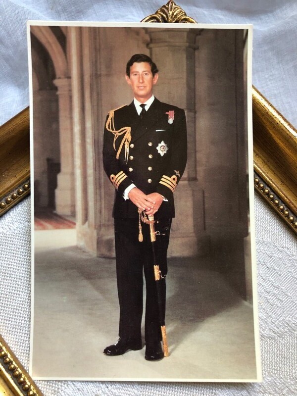 Postcard　イギリス王室　チャールズ皇太子　結婚式　ロイヤルウエディング　1981年