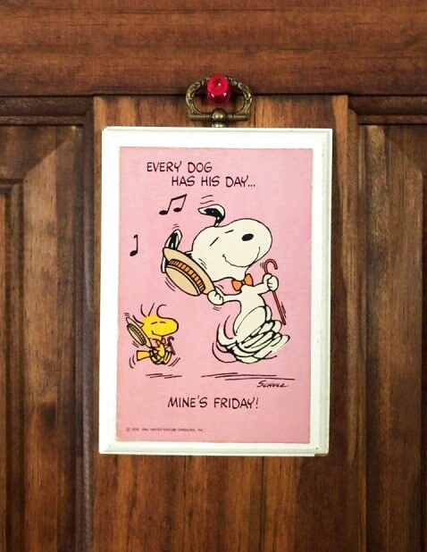 Vintage Snoopy Wall Plaque Peanuts Hallmark ビンテージ アメリカ